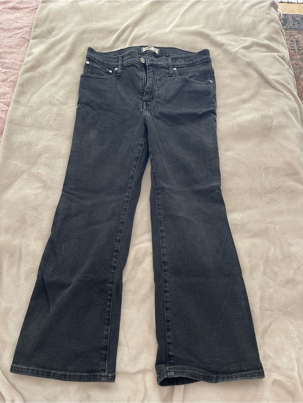 Madewell Black Cali Demi-Boot jeans